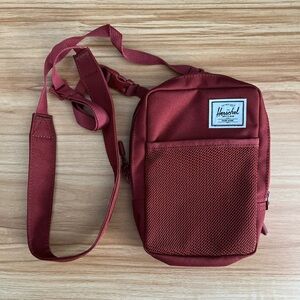 Herschel Supply Company Burgundy Belt Bag